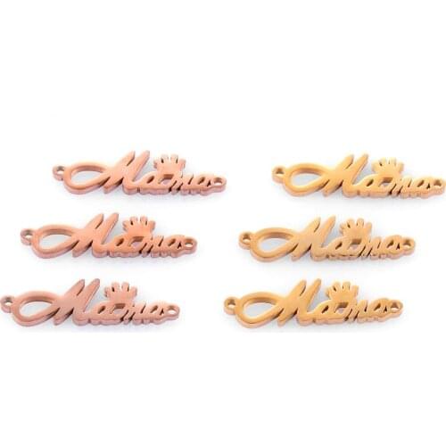 5PCS Wholesale Stainless Steel DIY Accessories Pendant Fashion Hot-Selling Jewelry