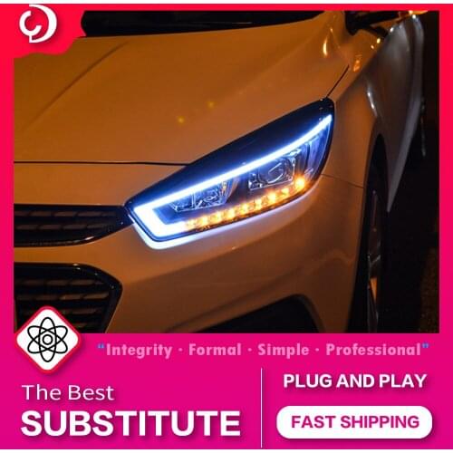 AKD Car Styling Headlights for Chevrolet Cruze 2015-2016 LED Headlight DRL Head Lamp Led Projector Automotive Accessories