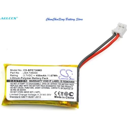 Cameron Sino 450mAh Battery SA 736000 for Biohit Picus, multichannel pipettes, Picus NxT