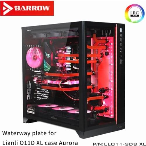 Barrow is suitable for Lianli O11D XL chassis water channel board water channel board Aurora LLO11-SDB XL Free shipping