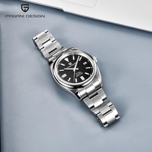 2021 Pagani Design Top Luxury Men Stainless Steel Automatic Mechanical Watches Sapphire Glass 200M Waterproof Watch Reloj Hombre