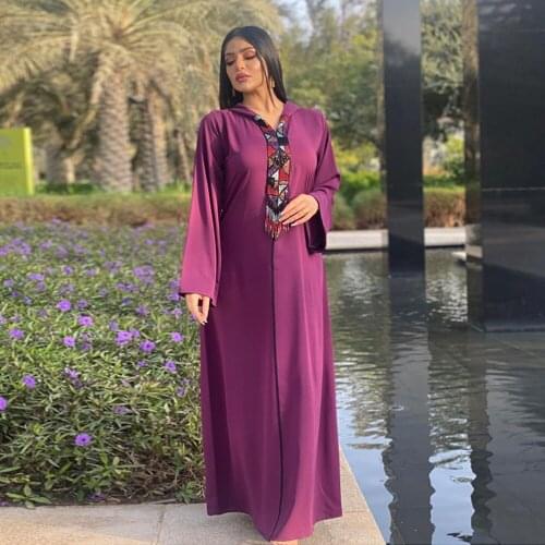 Eid Musulman Dubai Abaya Robe Longue Djelaba Femme Turkey Islam Muslim Dress African Dresses For Women Caftan Marocain De Soiree