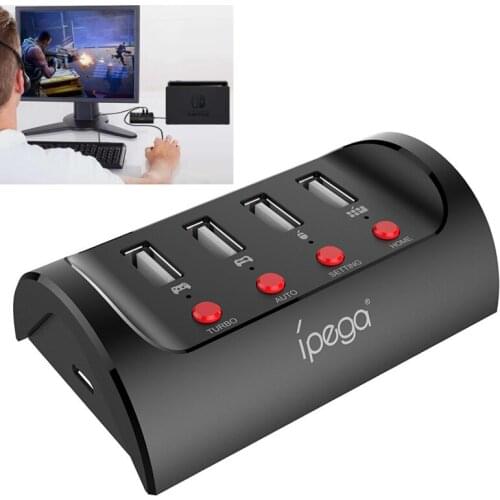 Game Accessories Keyboard and Mouse Adapter Converter Play Games On For Nintend Switch NS Xbox one 1 PS4 TURBO AUTO SET TING