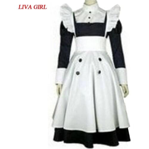Black Butler Kuroshitsuji Mey Rin Cosplay Costume Custom Made