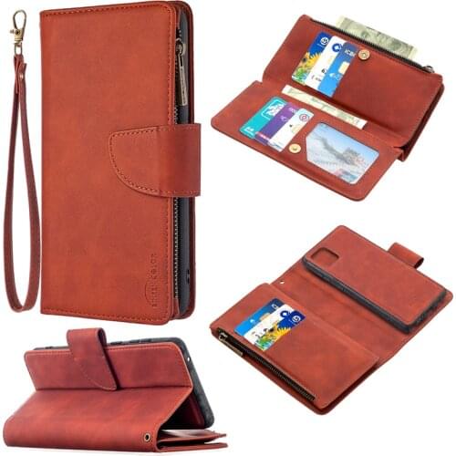 Matte Detachable Flip Leather Case For Samsung Note 20 Ultra 10 + S20 S10 S9 Plus S10 Lite A71 A51 A41 A70 A50 Wallet Phone Case