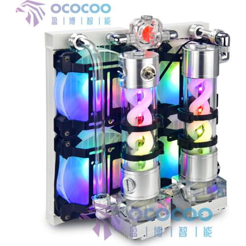 OCOCOO Integrated Notebook Water Cooling External Modified Radiator Mobile Phone Water-cooled Thermal Game Machine