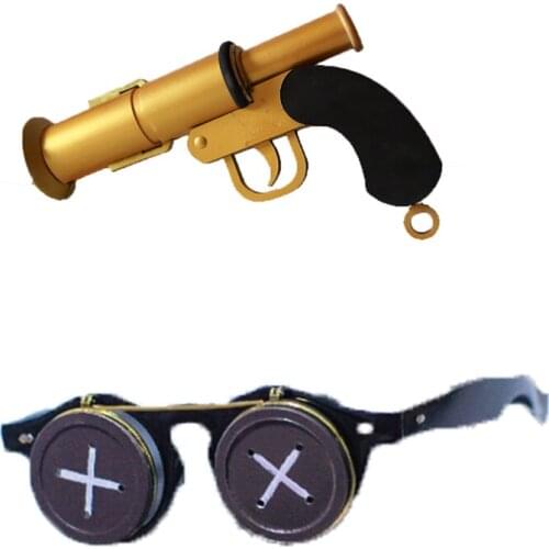 Hot Game Identity V Air Force Cosplay weapons gun Flip glasses props for Halloween Christmas Party Masquerade Anime Shows