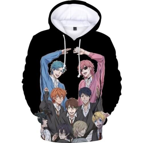 Manga Yarichin Club 3D Printed Hoodies Men Women Sweatshirts Anime Pullover Streetwear Fashion Hip Hop Regular Autumn Clothing