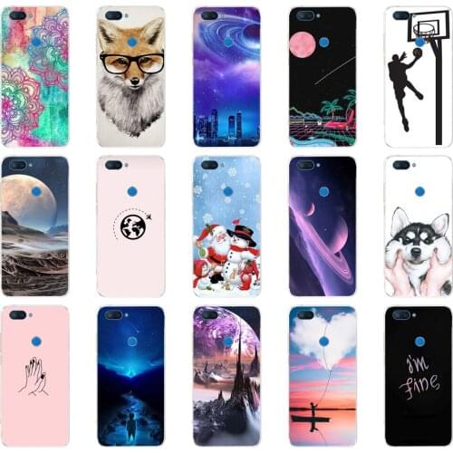 U Silicone case For Xiaomi mi 8 LITE Case 6.26 inch TPU Case For Xiaomi mi 8 lite Back Cover For Xiaomi mi 8 coque capa bag