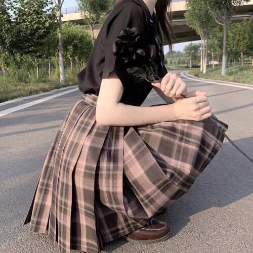 Y2k Plaid Women Pleated Skirt Bow Knot Summer High Waist Preppy Girls Dance Mini Skirt Cute A Line Harajuku Sexy Japan Faldas