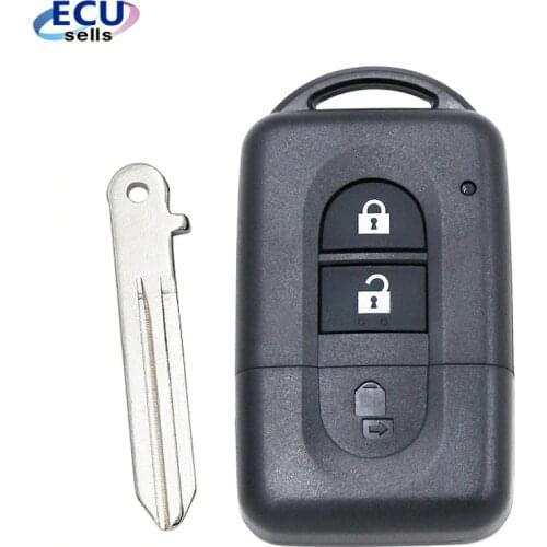 NEW Replacement Remote key Fob Smart Case For NISSAN QASHQAI X-TRAIL MICRA NOTE PATHFINDER Car key shell case