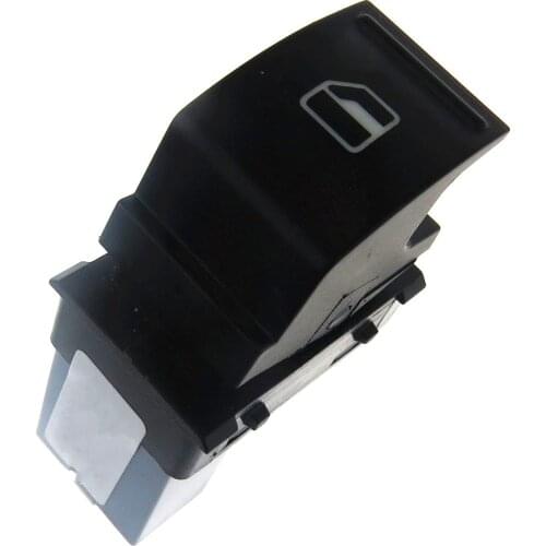 1Pcs Window Single Lifter Switch Control Button Fit For Golf Jetta Passat B6 CC Amarok Tiguan Touran 1KD959855 1KD 959 855