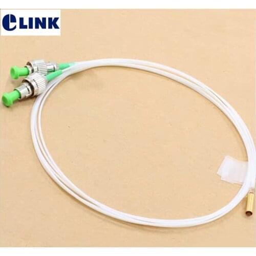 2pcs fiber optic Collimator dual fibers C-Lens G-Lens Singlemode 3.2 Gold Plated Tube FC/APC pigtail 1mtr SM free shipping ELINK