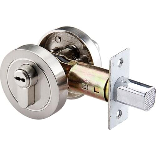 4 Colors Super C-class Brass Cylinder Deadbolt Door Lock Security Anti-theft Mortise Locks + 3 Keys