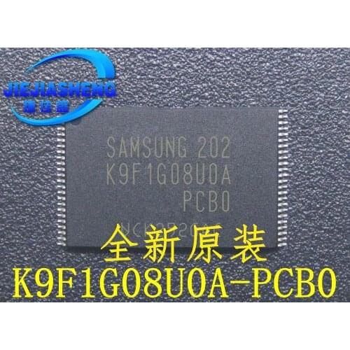 5pieces K9F1G08U0A-PCB0 :TSOP-48