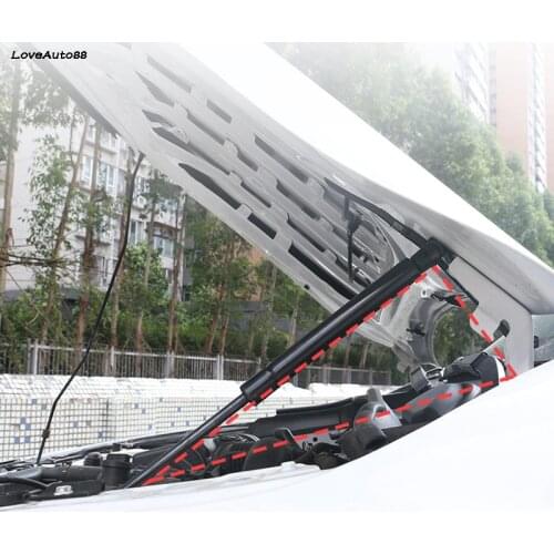 For Toyota Fortuner 2016 2017 2018 2019 2020 Car Front Hood Engine Cover Hydraulic Rod Strut Spring Shock Bar Car Accessories