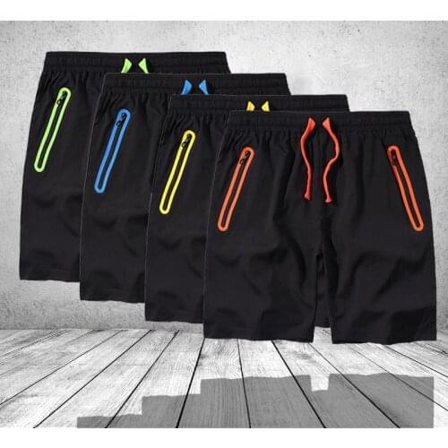 2021 Quick Dry Men Shorts Casual Running Jogger Short Sweatpant Male Brand Anti-theft Pocket Waterproof Breathable Boardshorts