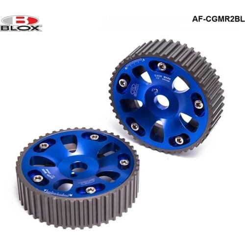 For Toyota MR-2 Turbo (3S-GTE DOHC)91-95 Adjustable 2 Pieces Aluminium Camshaft Cam Gear Blue AF-CGMR2BL