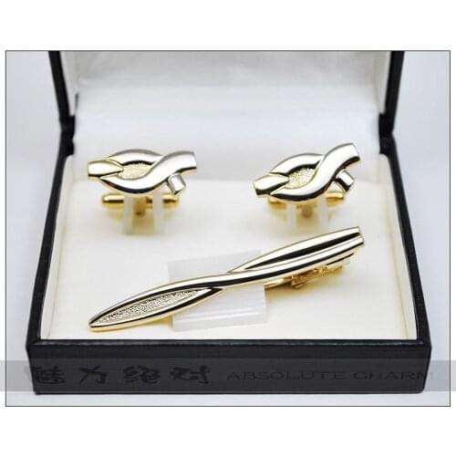 Shirt tie perfect fashion tie clip cufflinks gift set 1212 - 31