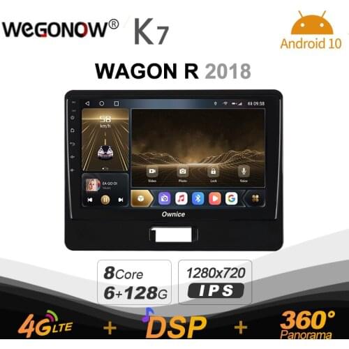 K7 Ownice 6G Ram 128G Rom Android 10.0 Car radio setero for SUZUKI WAGON R 2018 Auto Audio 360 Panorama Optical 5G Wifi SPDIF