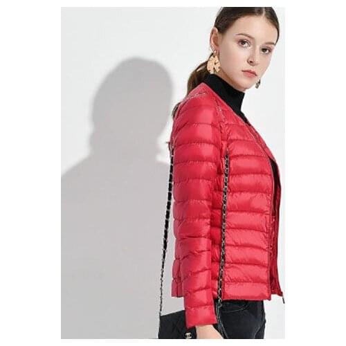 Round-necked down jacket inner bile girl short inside wearing student Korean version of the new light thin bottom plus thick