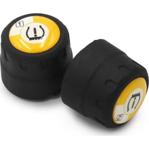 Motorcycle Tire Pressure Monitor Alarm System TPMS BT 4.0 for Andriod for iOS 4 Sensors