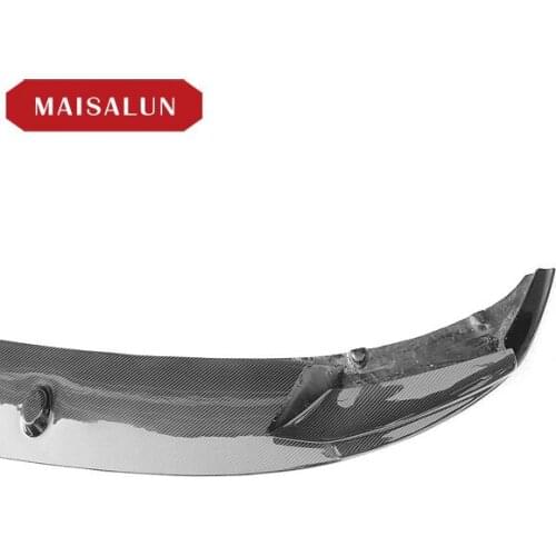 Suitable for 5 Bmw Series F10 F18 Modified Mt Mp Carbon Fiber Lip Front Shovel
