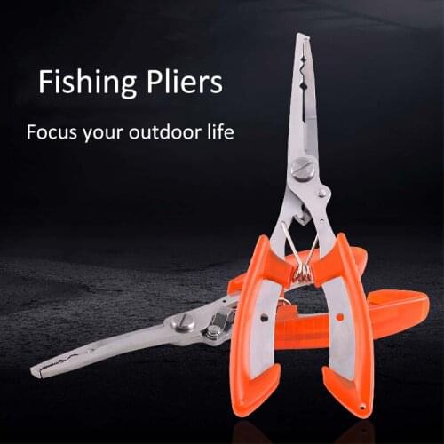 Fishing Pliers Hook Remover With Cutters Multifunctional Lures Plier Stainles Steel Carp Fishing Accessories Uncoupling Scissors