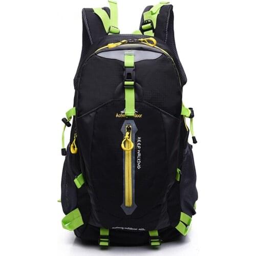 40L Climbing Backpack Men Outdoor Hiking Sports Bags Camping Cycling Backpacks Unisex Mountaineering Trekking Travel Bag For Men
