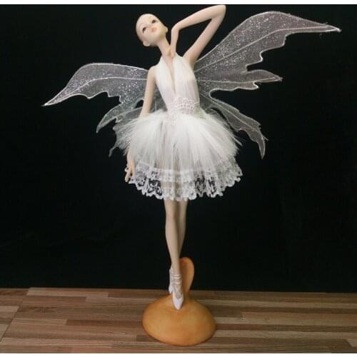 Garden fairy angel sculpture Resin Ballet Girl doll Dance Room Decoration home decoration decrative crafts Wedding Gifts