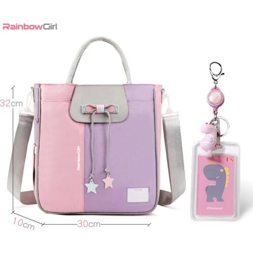 Candy Color Children Girls Messenger Bag Primary School Bag 6 -12 years old