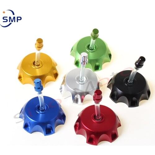 Universal CNC Aluminum Motorcycle Accessories Parts Gas Fuel Petrol Tank Cap For Dirt/Pit Bike ATV Quad For Most Motorcycles
