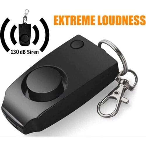 Personal Alarm 120DB Emergency Security Alarm Keychain Personal Protection Safety Alarm for Women, Men, Elderly and Kids