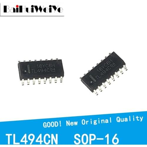 10Pcs/Lot TL494CDR SOP16 TL494C SOP-16 TL494 SMD PWM Control Circuit Power Management Chip New Original Good Quality Chipset