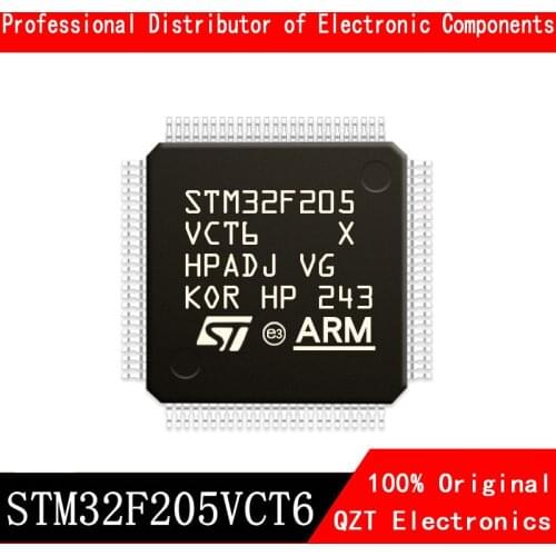 5pcs/lot new original STM32F205VCT6 STM32F205 LQFP64 microcontroller MCU In Stock