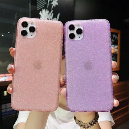 New INS Glitter Crystal Phone Case For iPhone XR 11 Pro XS MAX Back Cover For iPhone 7 8 Plus X SE luxurious Bling diamond case