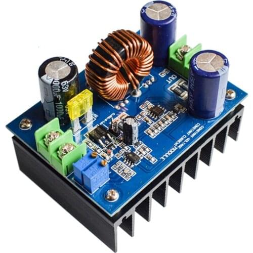 DC-DC 600W Boost Converter Step up Power Supply Module,10-60V to 12-80V DC to DC Booster Converter Constant Current Voltage