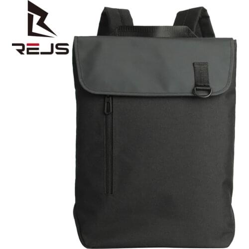REJS LANGT Business Backpack Men Fit 14 Inch Laptop Bag Office Work Oxford Slim Minimalist Design Travel Daypack Women Mochila