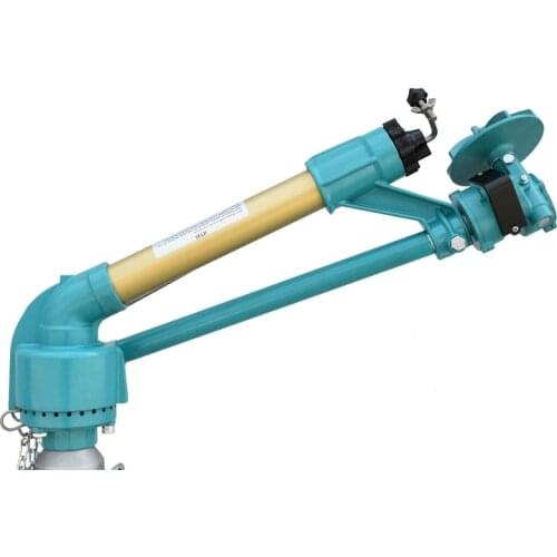 Rain Gun Turbine Sprinkler 1-1/2" Agricultural Farmland Radius 35m Rotatable sprinkler heads with gearbox and Nozzles adjustable