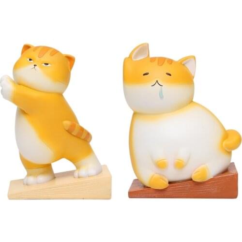 Cartoon Cute Cat Door Stopper Safety Door Stop Wedge Bookend Door Catcher Block