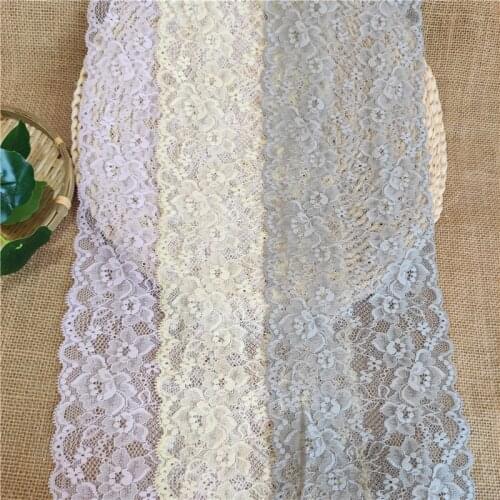 14.5cmw2669Lace lace craft sewing accessories clothing elastic lace trim DIY clothing sewing supplies and fabrics