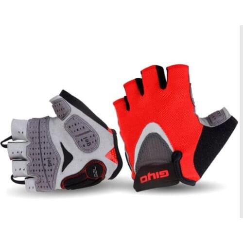 Breathable GIYO Summer Cycling Gloves Gel Half Finger Shockproof Sport Gym Gloves MTB Bicycle Bike Gloves Antil-skip Unisex