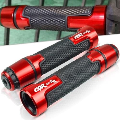 7/8" 22MM CNC Motorcycle handlebar grip handle bar Motorbike handlebar grips FOR HONDA CBR954RR Fireblade CBR 954RR 2002 - 2003