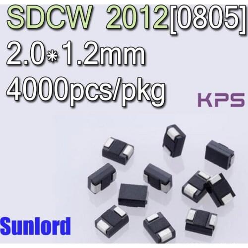 SDCW 2012 Multilayer Chip Common Mode Choke Coil Camera 3C 5G AI EMI Phones NFC DVCs HDD Mobile Video Audio Computer DVD