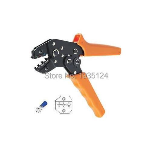 SN-02C 4-24AWG mini European style crimping plier For insulated terminals 0.25-2.5mm2