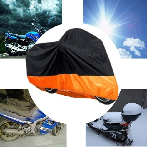 Universal Motorcycle Accessories Waterproof Protector Case Cover for Harley Motorcycles Covers For Honda For Suzuki For Yamaha