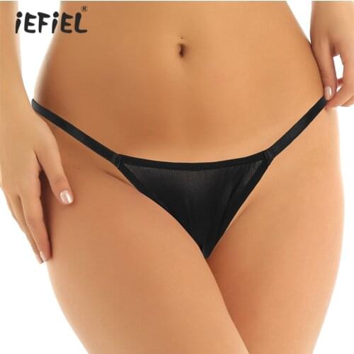 Women Micro Tangas Mujer Sexy Mini Briefs Brazilian Sissy Panties See Through Sheer Lingerie Low Waist G-string Thong Underwear