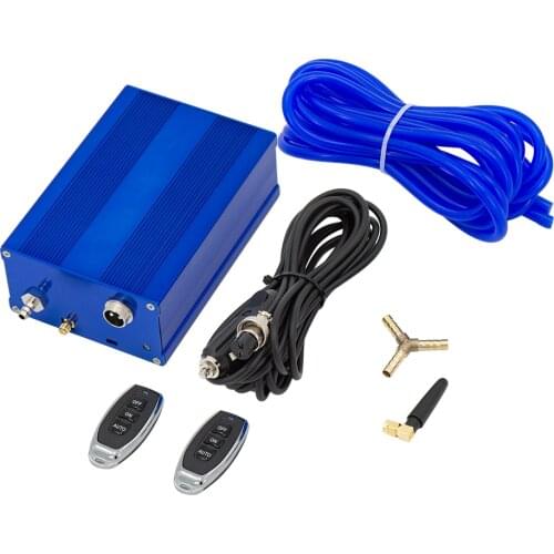 1 Set The exhaust valve comes with a vacuum pump controller box remote control of the exhaust valve actuator with memory