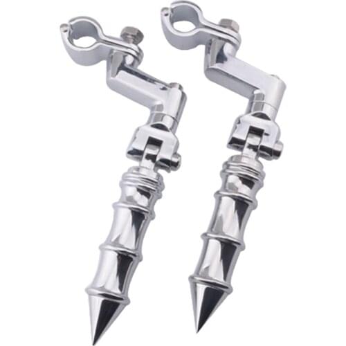 2X Universal Motorcross Racing Bike Dirt Bike Foot Pegs Footrests Rear Set Rest Pedals