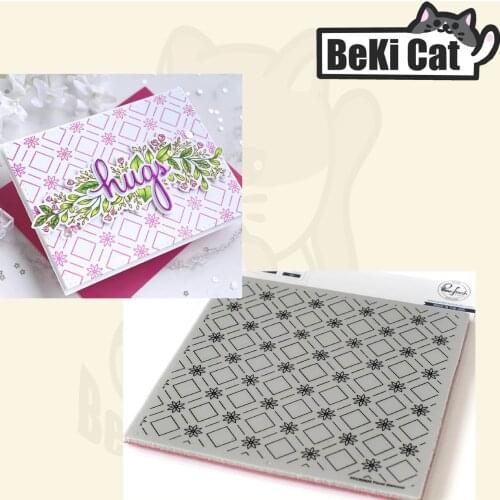 Background Clear Stamps for DIY Scrapbooking/Card Making Fun Decoration Supplies